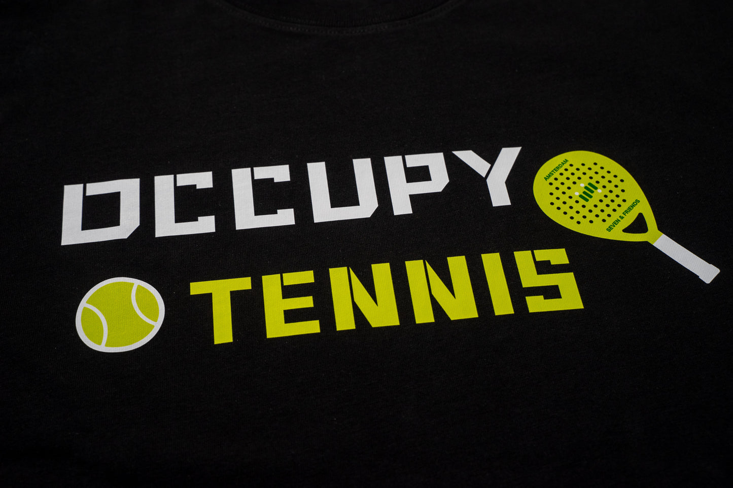 "Occupy Tennis" T-Shirt – SEVEN & FRIENDS | Padel & Tennis Shirt