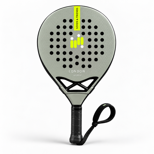 LONDON 12K Carbon Padel Racket | SEVEN & FRIENDS