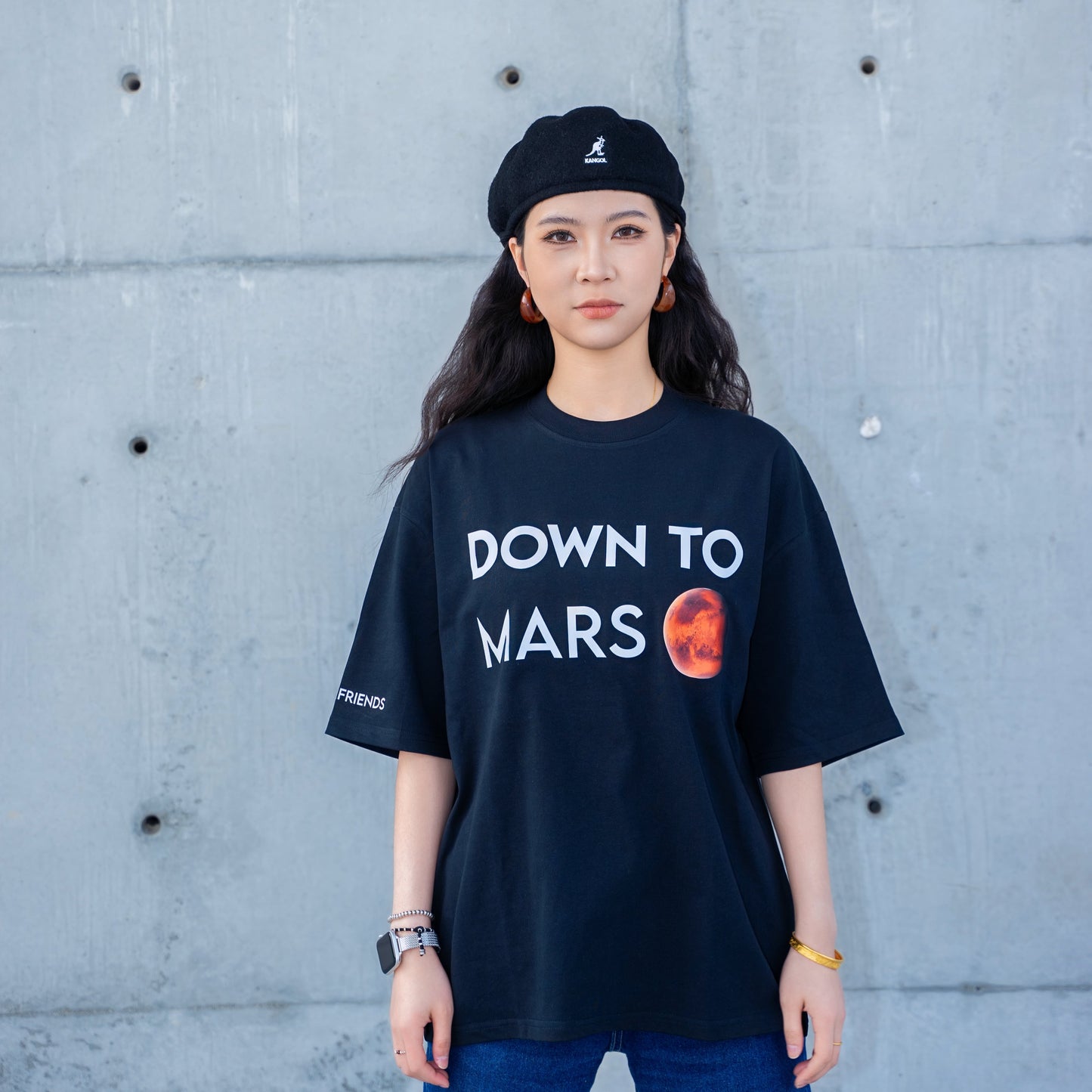 "Down To Mars" T-Shirt – SEVEN & FRIENDS | Padel & Tennis Shirt
